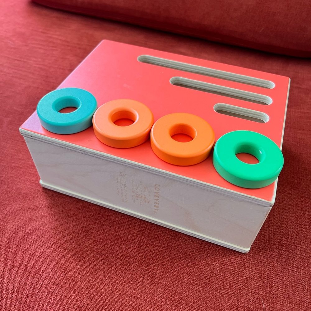 Lovevery count and slide toy